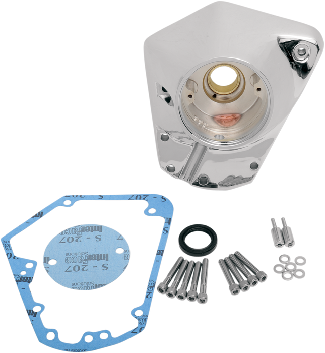 Cam Cover - Chrome - EVO Big Twin