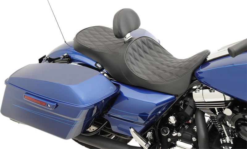Low Forward Touring Seat - Double Diamond - FL '08-'24