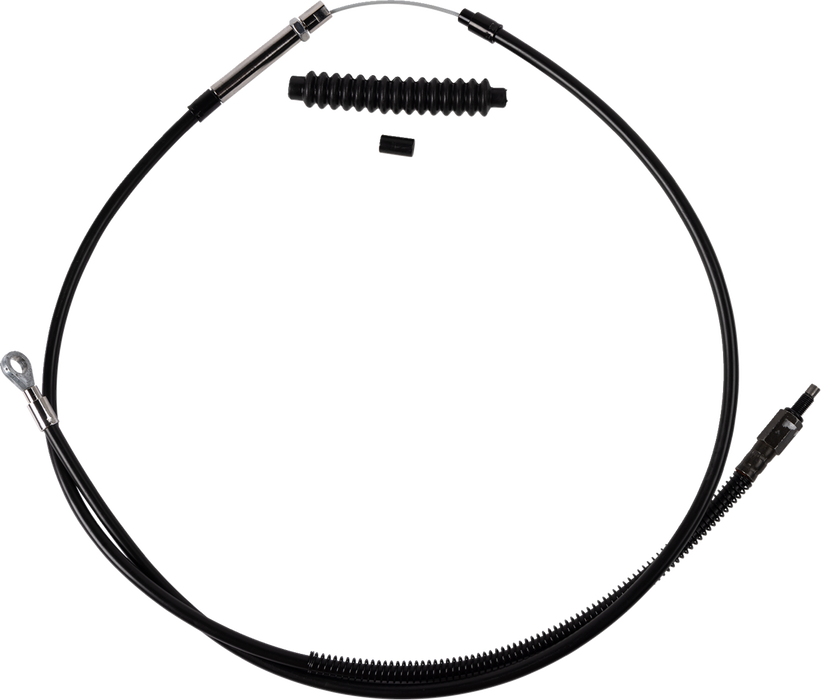 High-Efficiency Black Vinyl Clutch Cable - Standard Size