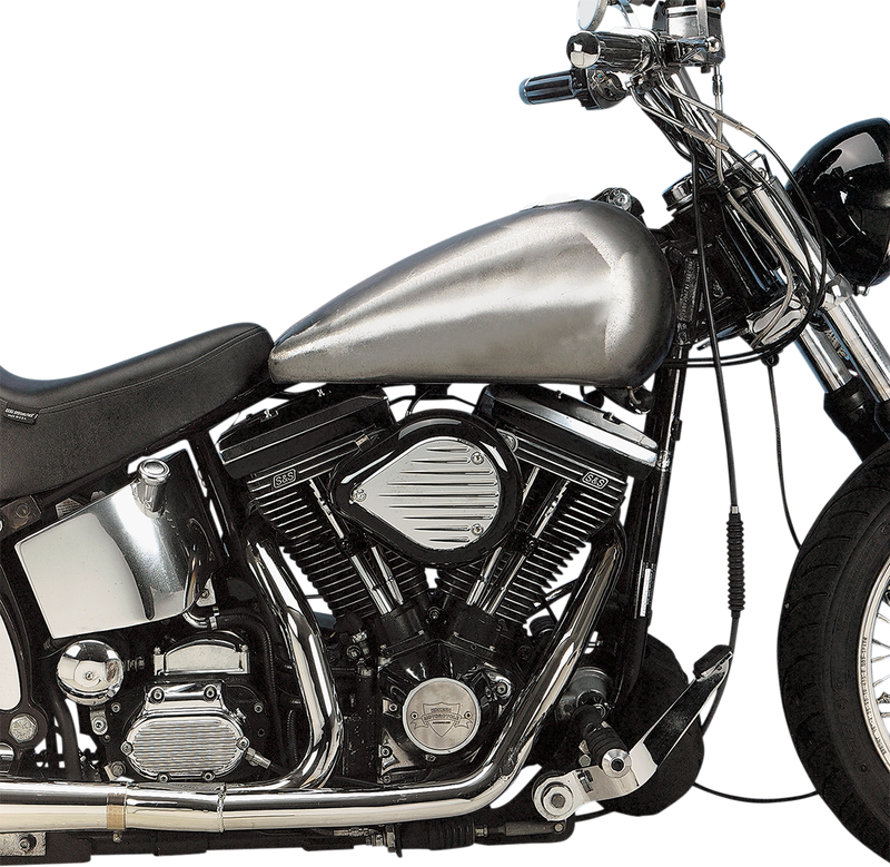 Fat Bob Style Gas Tanks - Flatside - 5 Gallon