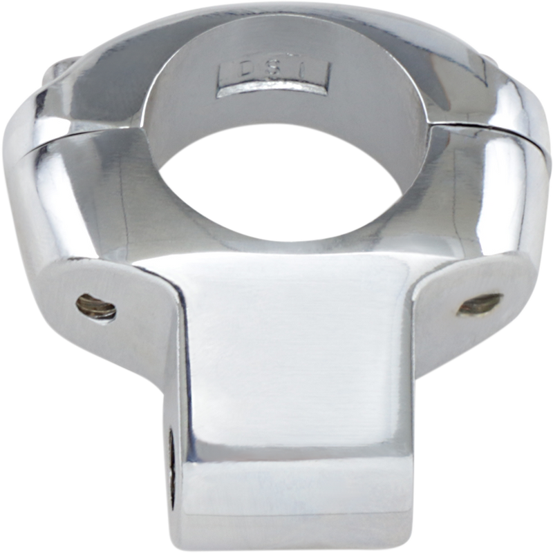Mirror Clamp - Miller's - Two-Piece - Chrome
