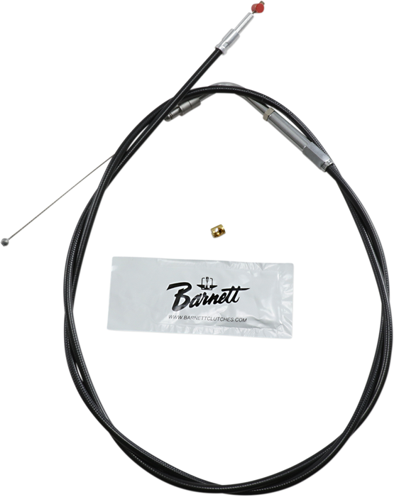 Black Vinyl Throttle Cable - +6" Size - 45" Length