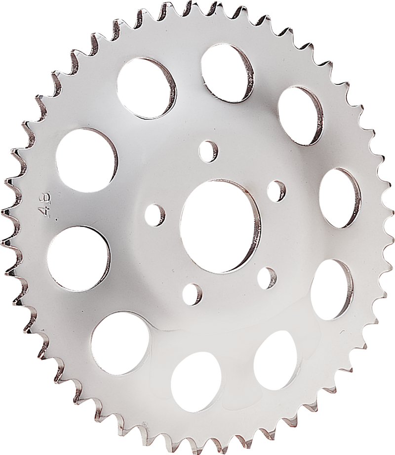 Rear Sprocket - 48 Tooth - Chrome