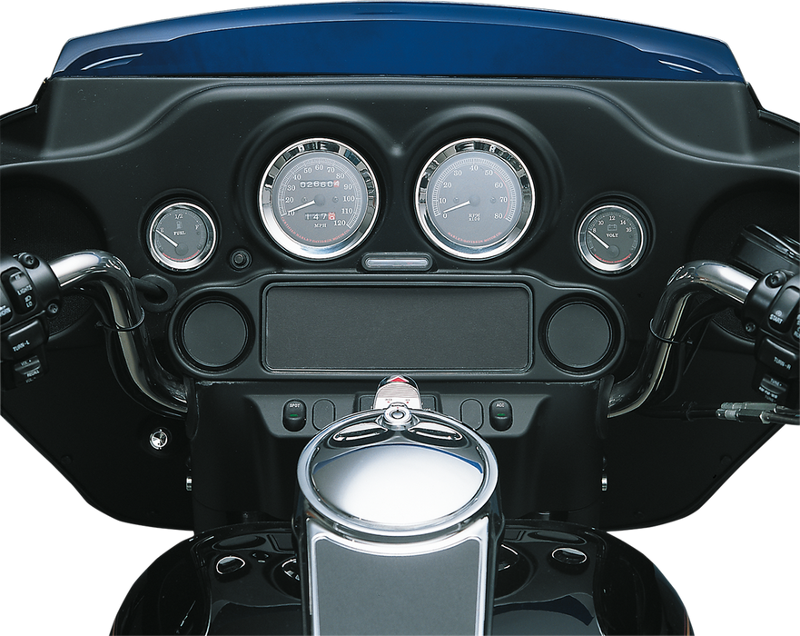 Instrument Gauge Bezel - Chrome - 2" Diameter