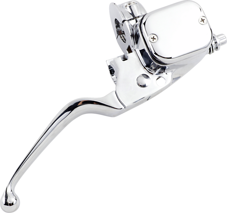 Front Brake Master Cylinder Assembly - 9/16" - Chrome