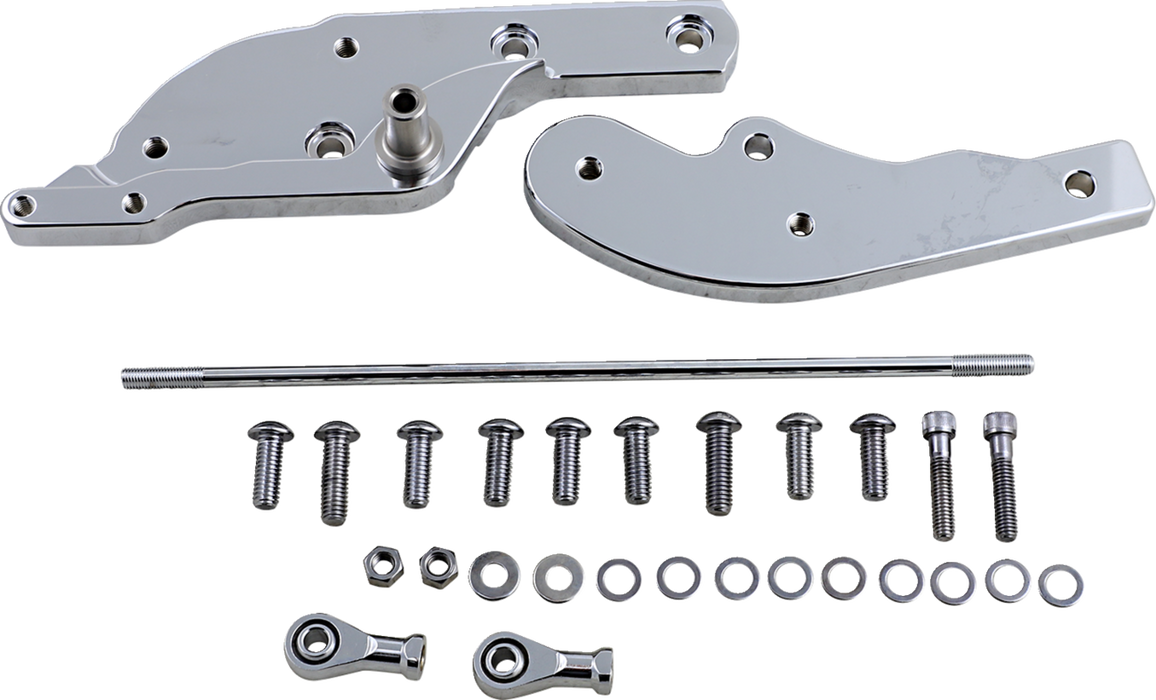 Forward Control Extensions - 3" Forward - Chrome - FL/FX