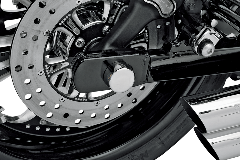 Axle Caps - Chrome - Rear - Pair