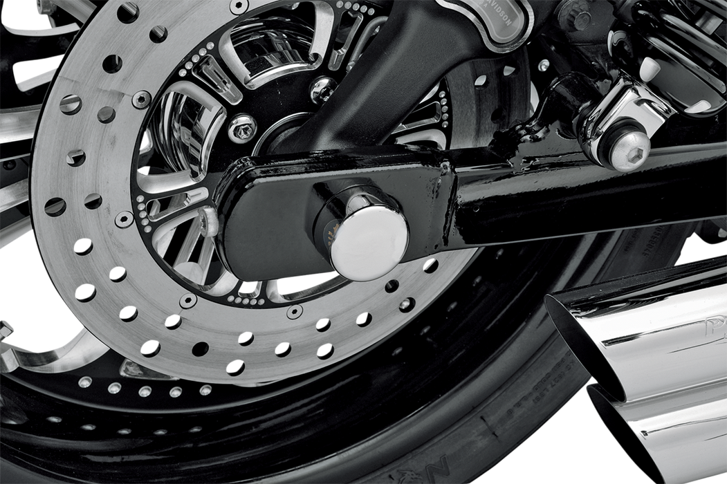 Axle Caps - Chrome - Rear - Pair