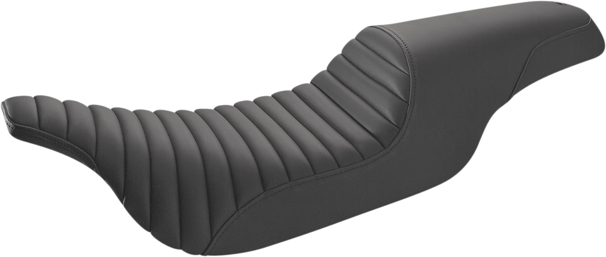Profiler™ Tuck-n-Roll Seat - Black - FXD '04-'05