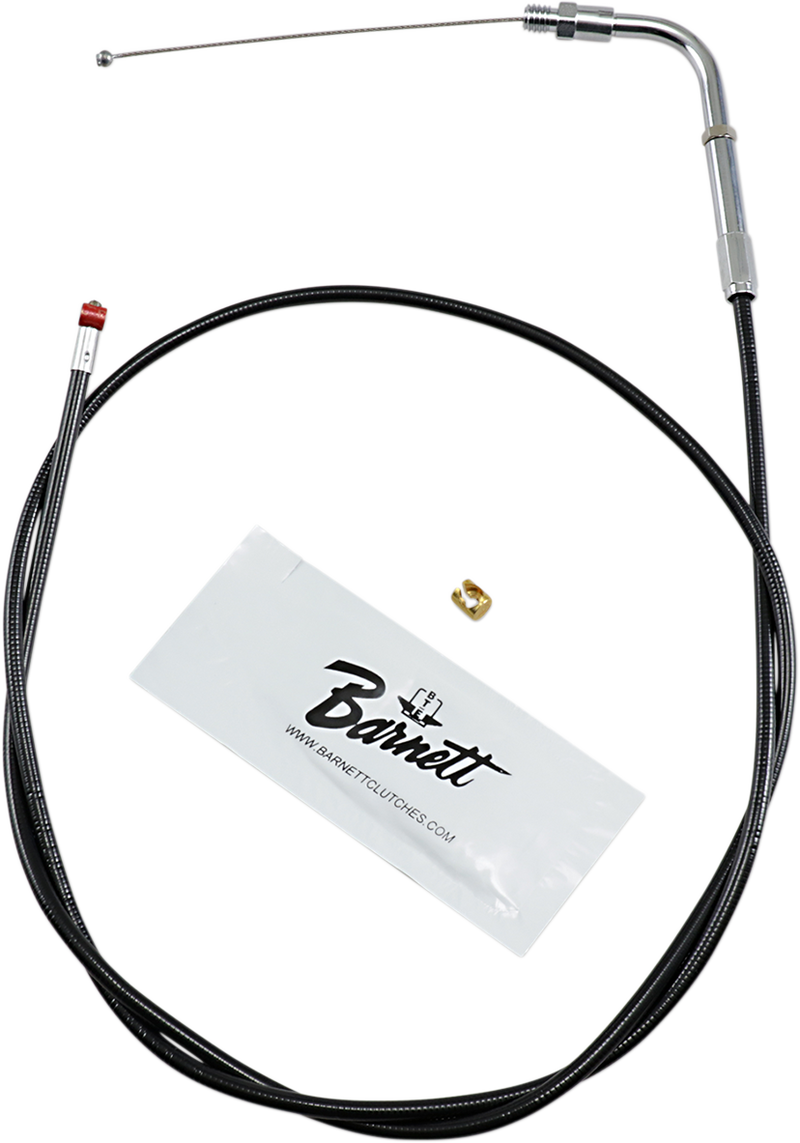 Black Vinyl Throttle Cable - 42" Length