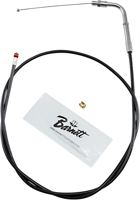 Black Vinyl Throttle Cable - 42" Length