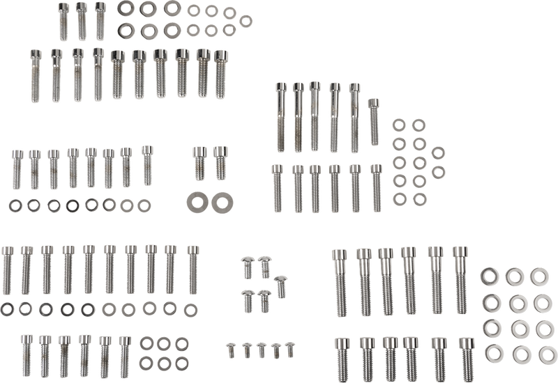 Bolt Kit - Complete Motor - Smooth/Socket-Head - '06 Dyna