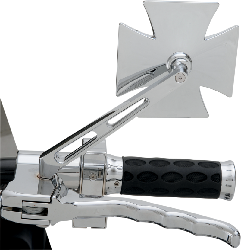 Mirror - Side View - Maltese - Chrome - Air-Glide Stem - Each