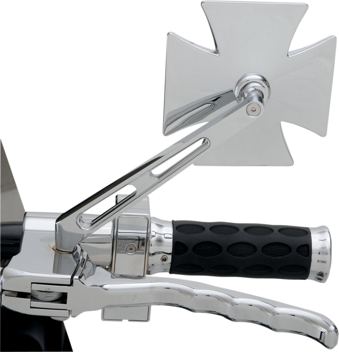 Mirror - Side View - Maltese - Chrome - Air-Glide Stem - Each