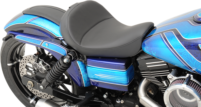 Solo Seat - Mild Stitched - Driver's Backrest - FXD/FLD '06-'17