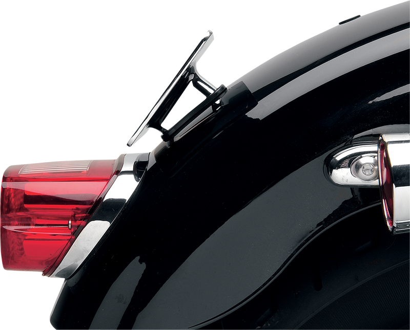 Fender License Plate Mount - Chrome