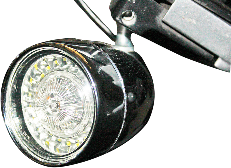 Bullet Turn Signal - 1157 - Chrome - Smoke Lens