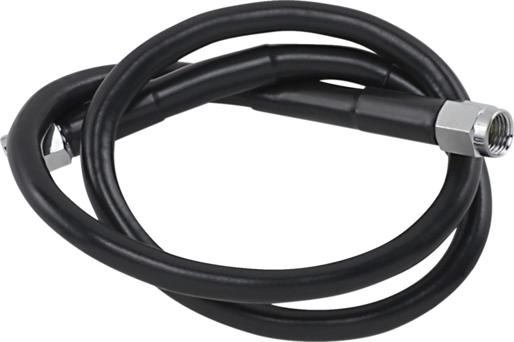 Universal Brake Line - Black - 25"
