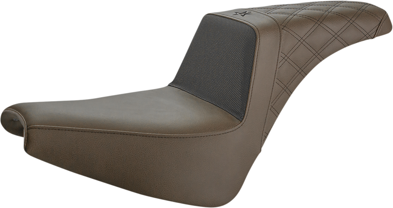 Unknown Industries Seat - Front Carbon Fiber/Black Gripper Lumbar/Rear Lattice Stitch - FX '18-'23