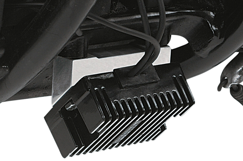 Regulator Mount - Harley Davidson - Chrome