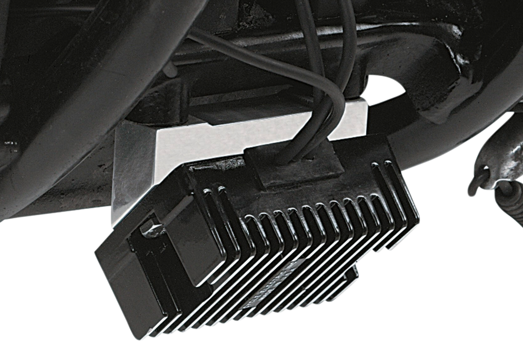 Regulator Mount - Harley Davidson - Chrome