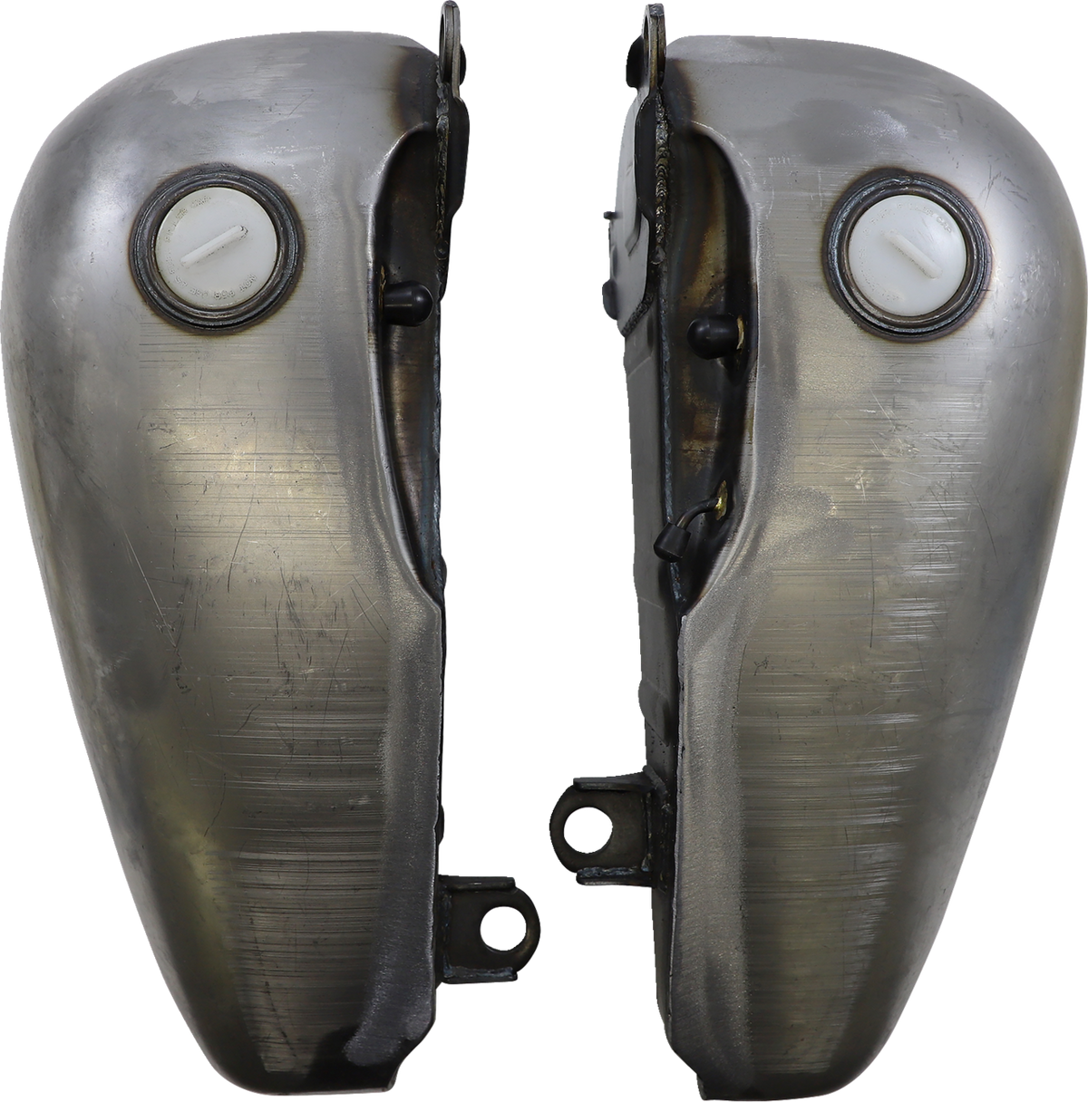 Fat Bob Style Gas Tanks - Flatside - 5 Gallon — Ramjet Racing