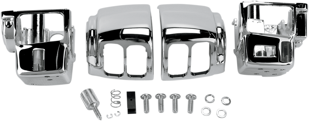 Handlebar Switch Housing Kit - Chrome