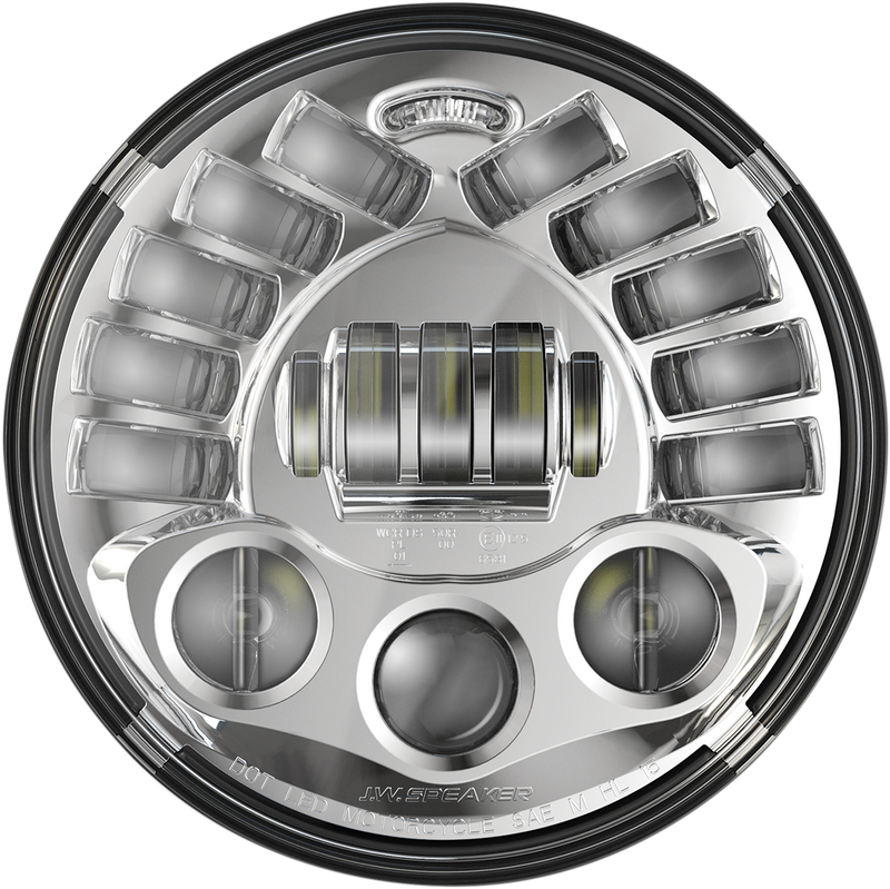 Adaptive Headlight - Pedestal Mount - Chrome