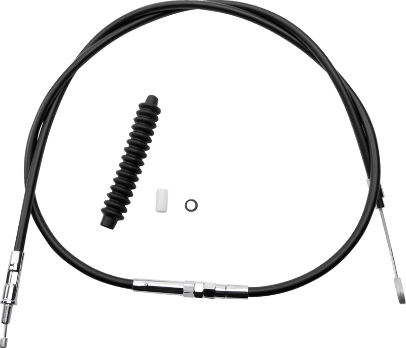 High-Efficiency Black Vinyl Clutch Cable - 80"