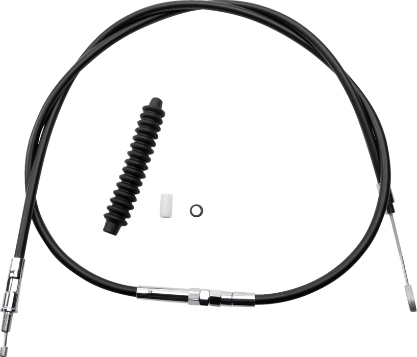High-Efficiency Black Vinyl Clutch Cable - 80"