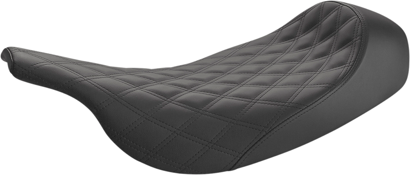 Renegade Solo Seat - Lattice Stitched - Black - FL '97-'07
