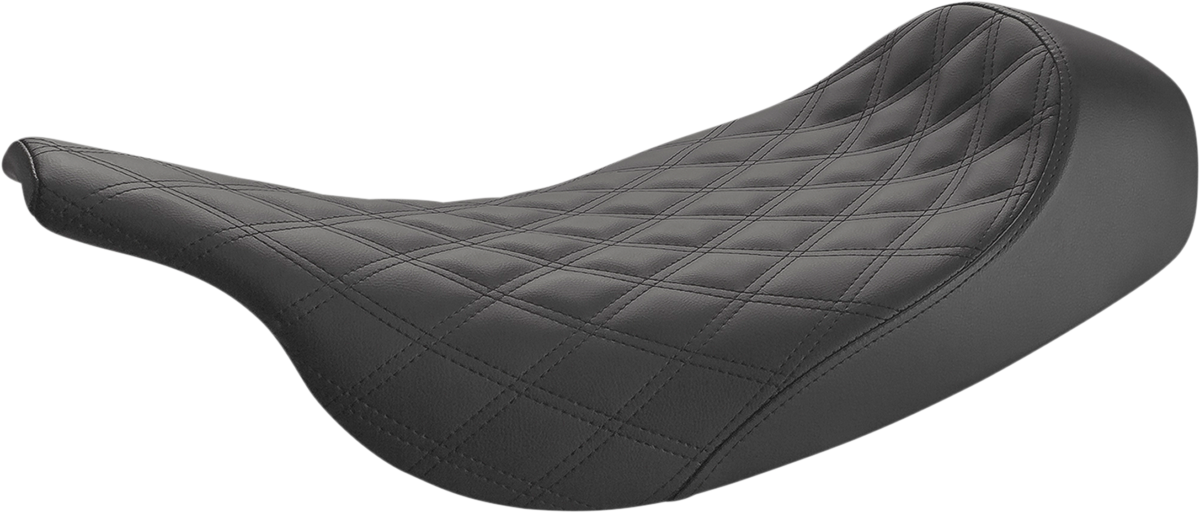 Renegade Solo Seat - Lattice Stitched - Black - FL '97-'07