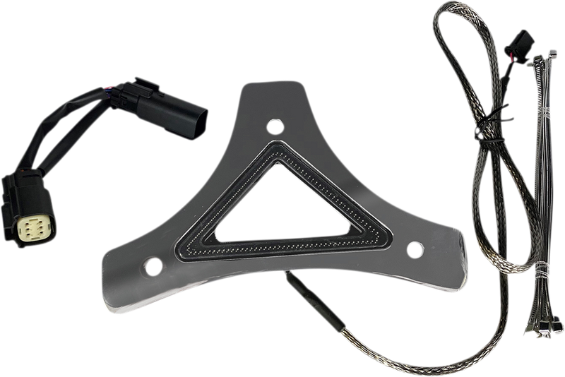 LED Backrest Light - Run/Brake - Chrome