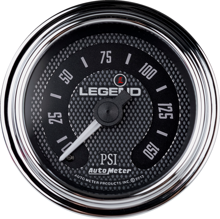 Fairing Mounted LED Backlit PSI Gauges - Diamond Cut