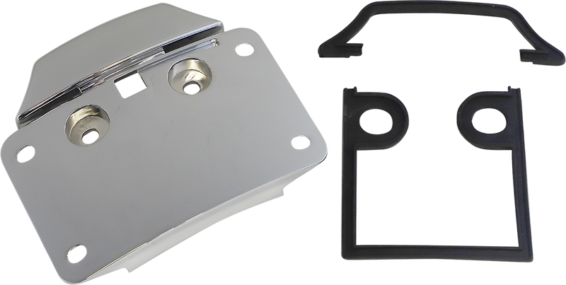 License Plate Mount - CVO - Chrome