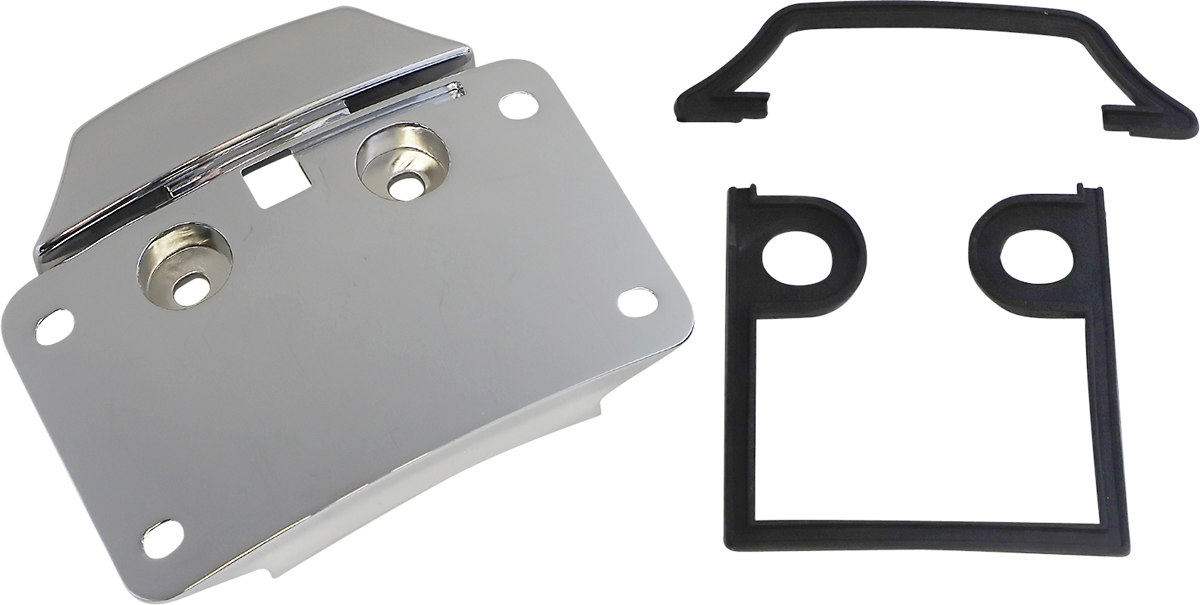 License Plate Mount - CVO - Chrome