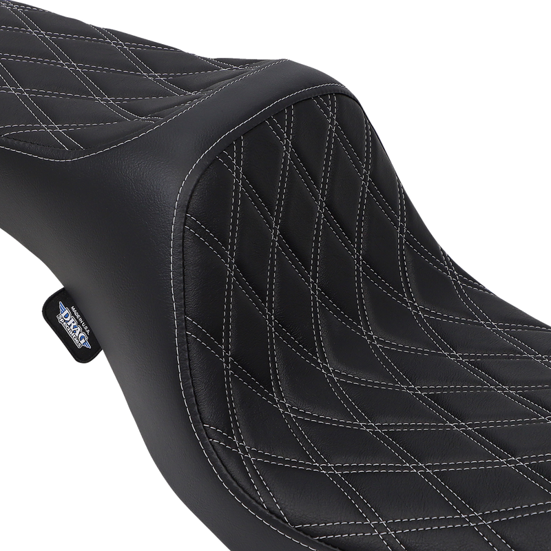 Predator III Seat - Double Diamond - Silver Stitching - FXD/FLD '06-'17