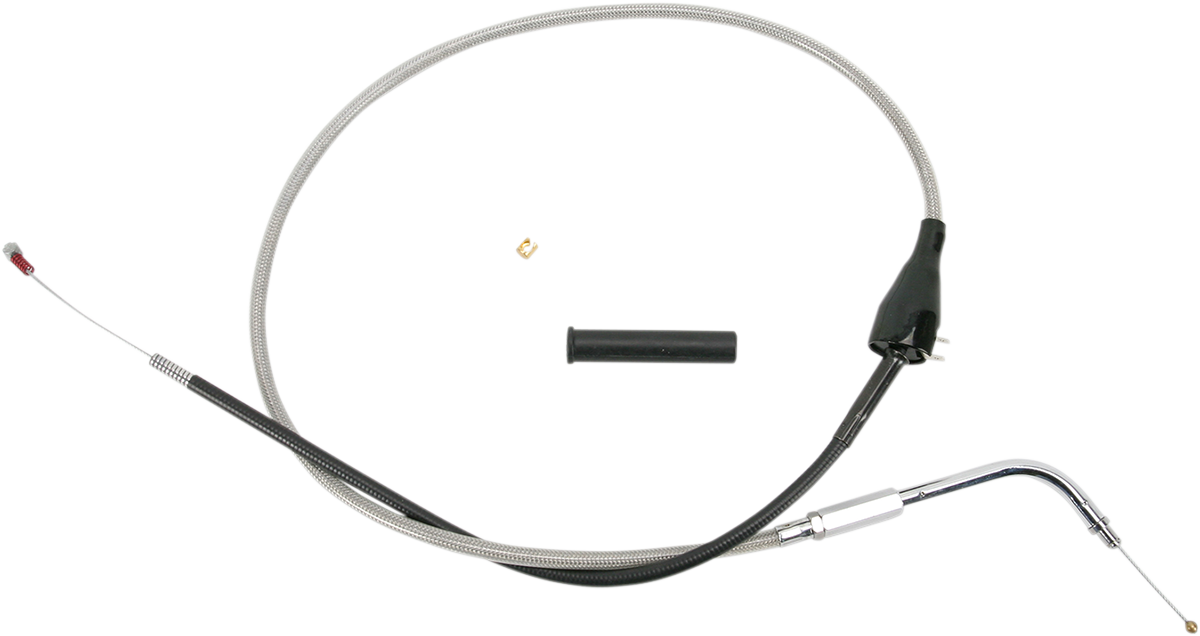 Stainless Braided Idle Cable - Cruise - 38-3/8"