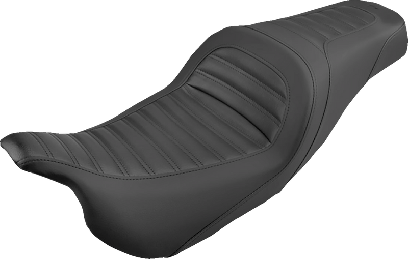 Slim Roll & Pleat Seat - Black - FL '08-'24