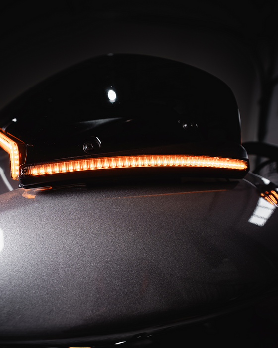 Road Glide Windshield trim LED kit 23+CVO and 24+FLTRX