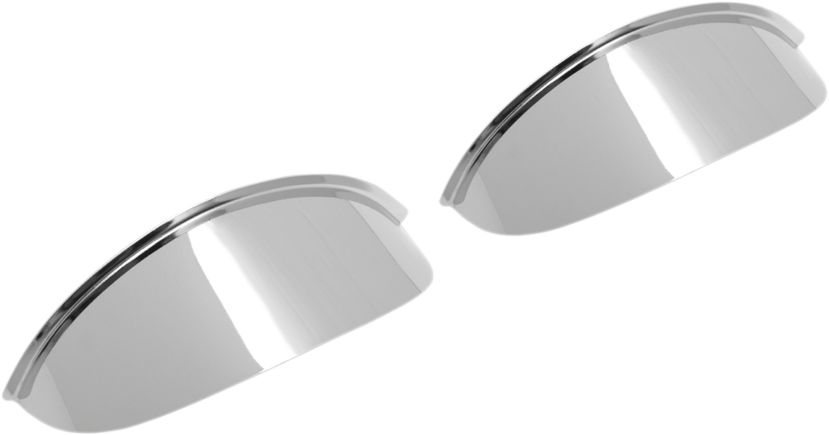 Visor for 4 1/2" Headlight - Chrome