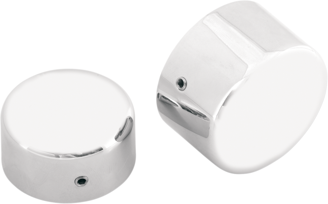 Axle Caps - Chrome - Rear - Pair