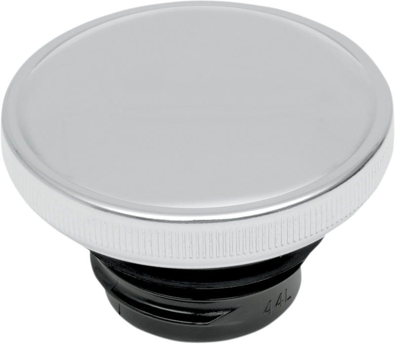 Screw-In Gas Cap - Vented (Right)/Non-Vented (Left) - Chrome