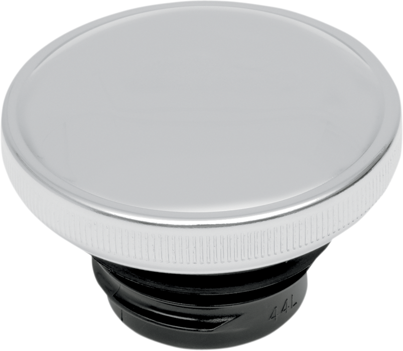 Screw-In Gas Cap - Vented (Right)/Non-Vented (Left) - Chrome