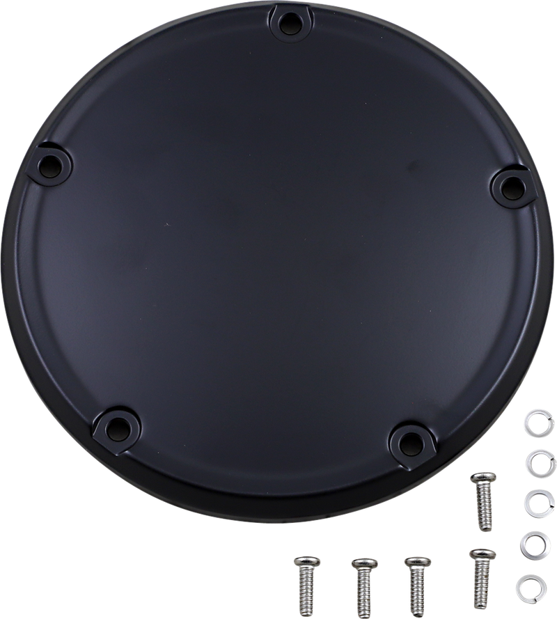 Derby Cover - Matte Black - 5 Hole - '18-'25 Softail