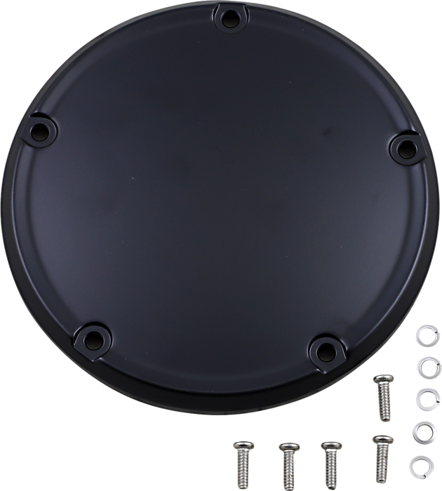 Derby Cover - Matte Black - 5 Hole - '18-'25 Softail