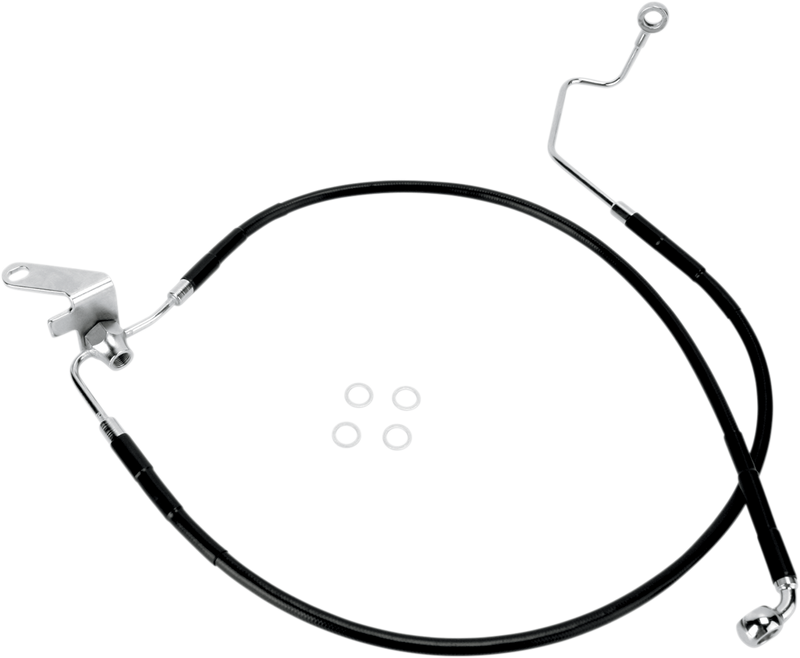Brake Line - Rear - Black