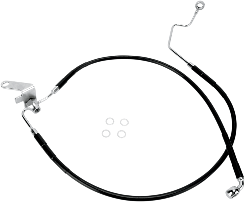 Brake Line - Rear - Black