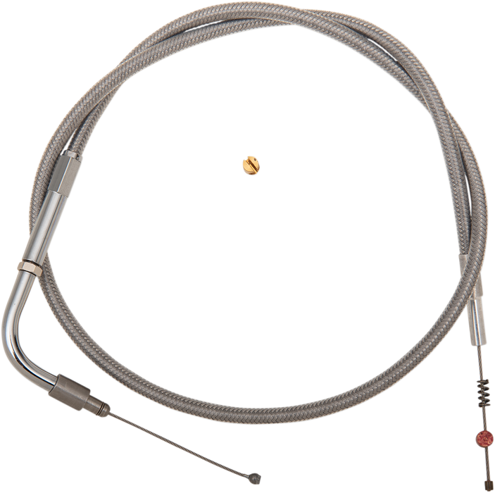 Stainless Steel Idle Cable - '99-'13 Softail