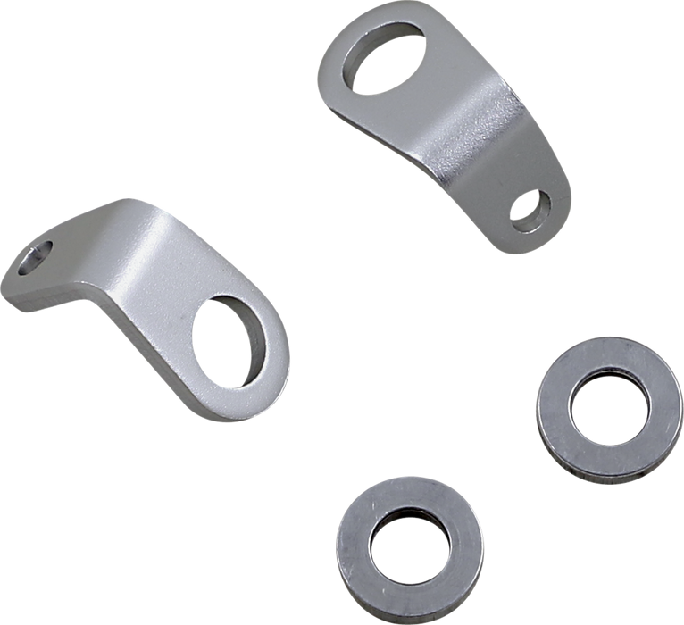 Mount - Micro Turn Signal - L-Bracket - Silver